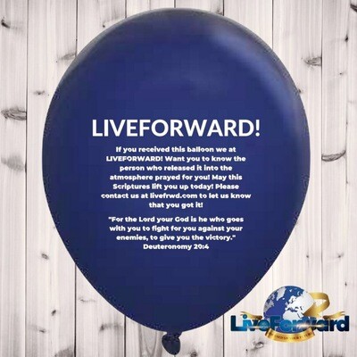 LIVEFORWARD Prayer Balloon