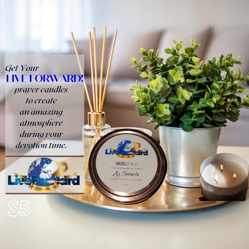 Live Forward, Prayer Candle