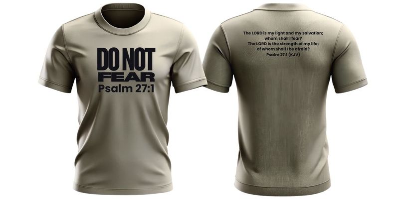 Do Not Fear (Double-sided)