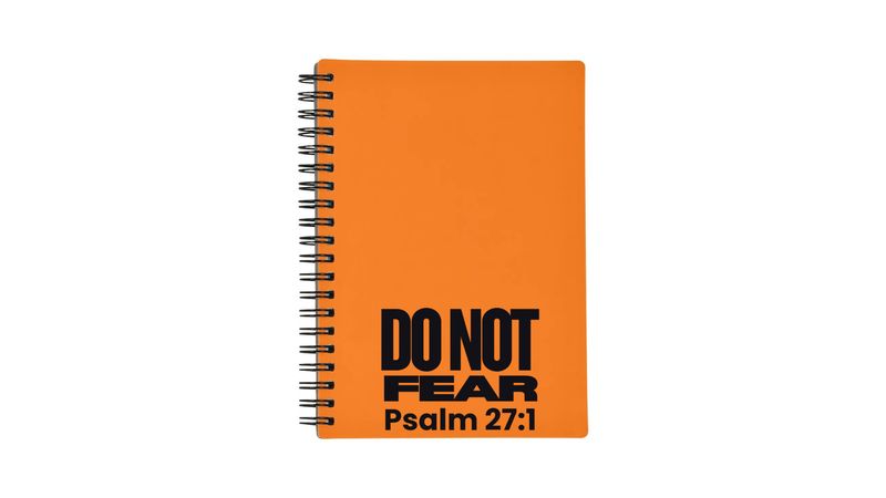 Spiral Message Notebook