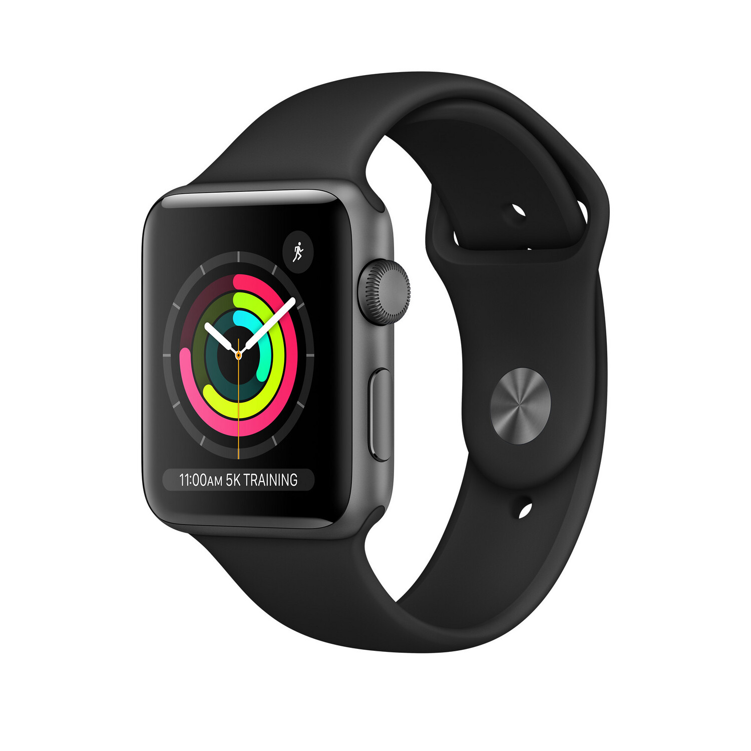 Apple Watch SERIES 3

Space Gray With Black Sport Band
