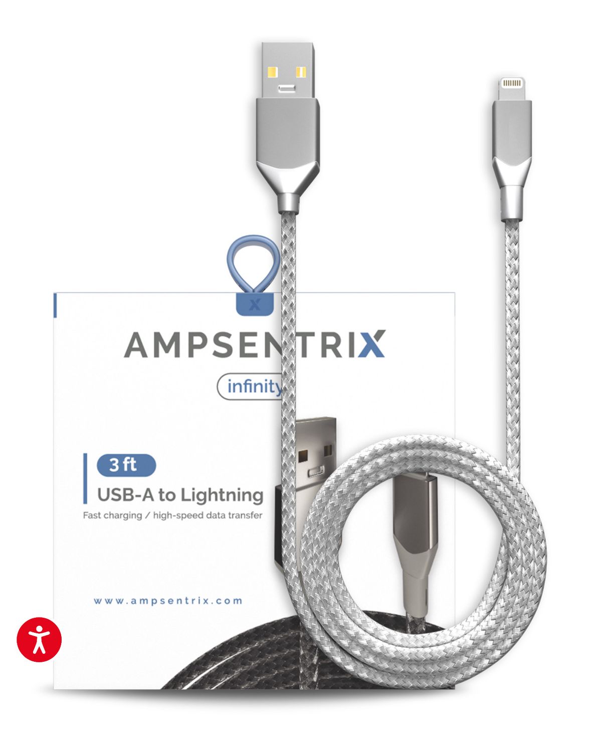 Any Ampsentrix USB C Or Lighting Cable