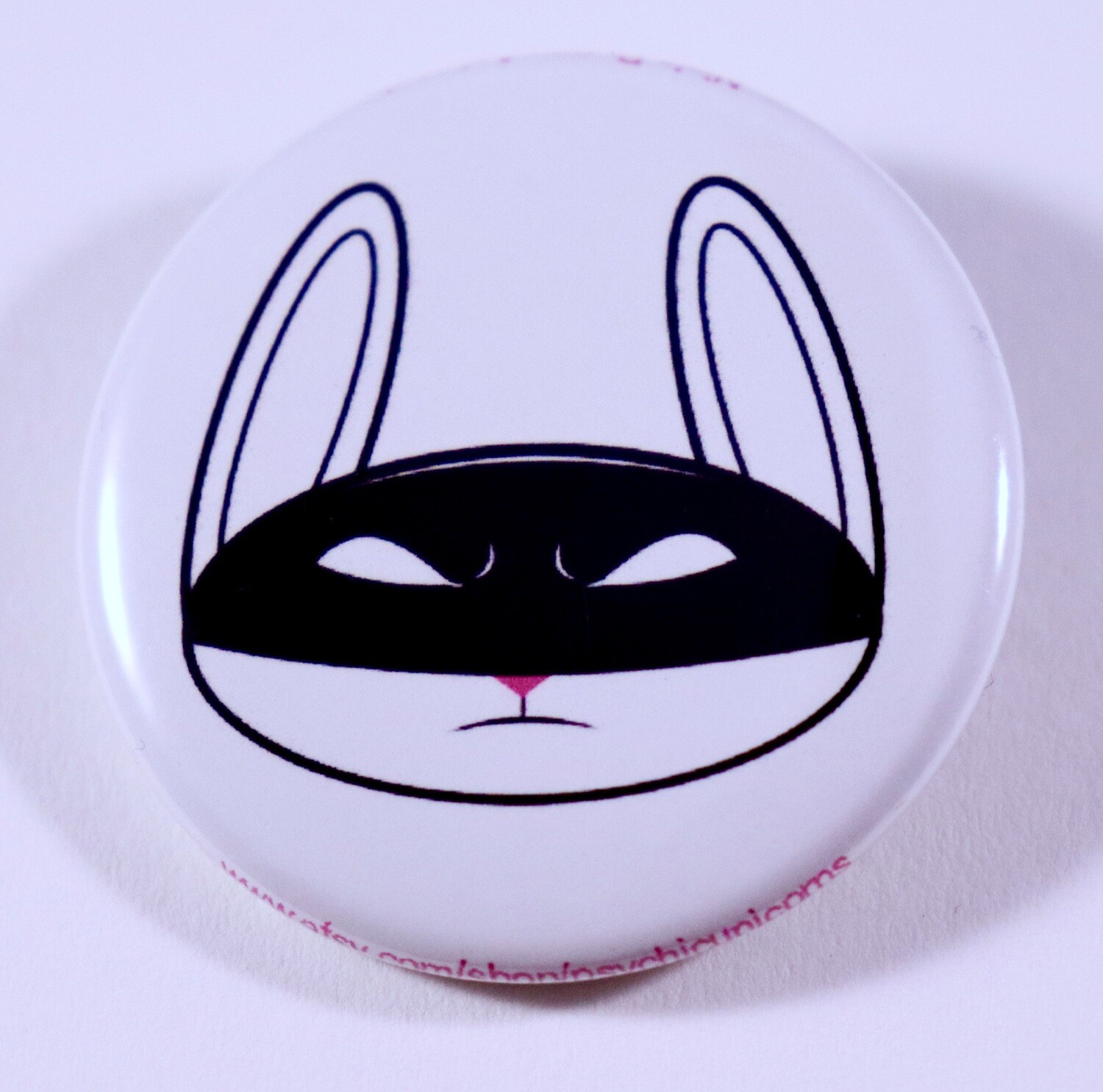Ninja Bunny Assassin 1.5&quot; Pinback Button
