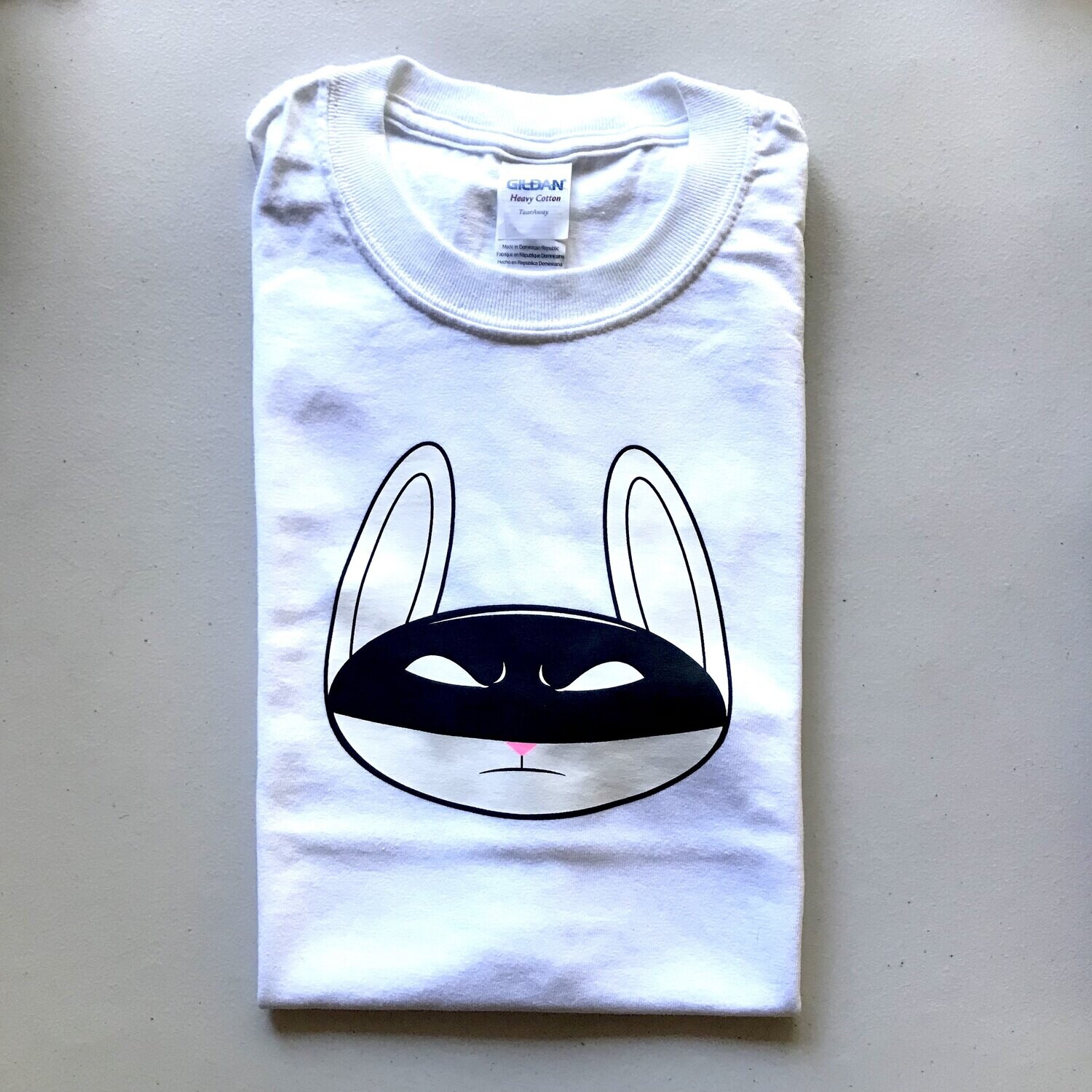 Ninja Bunny Assassin T-Shirt White Size LARGE