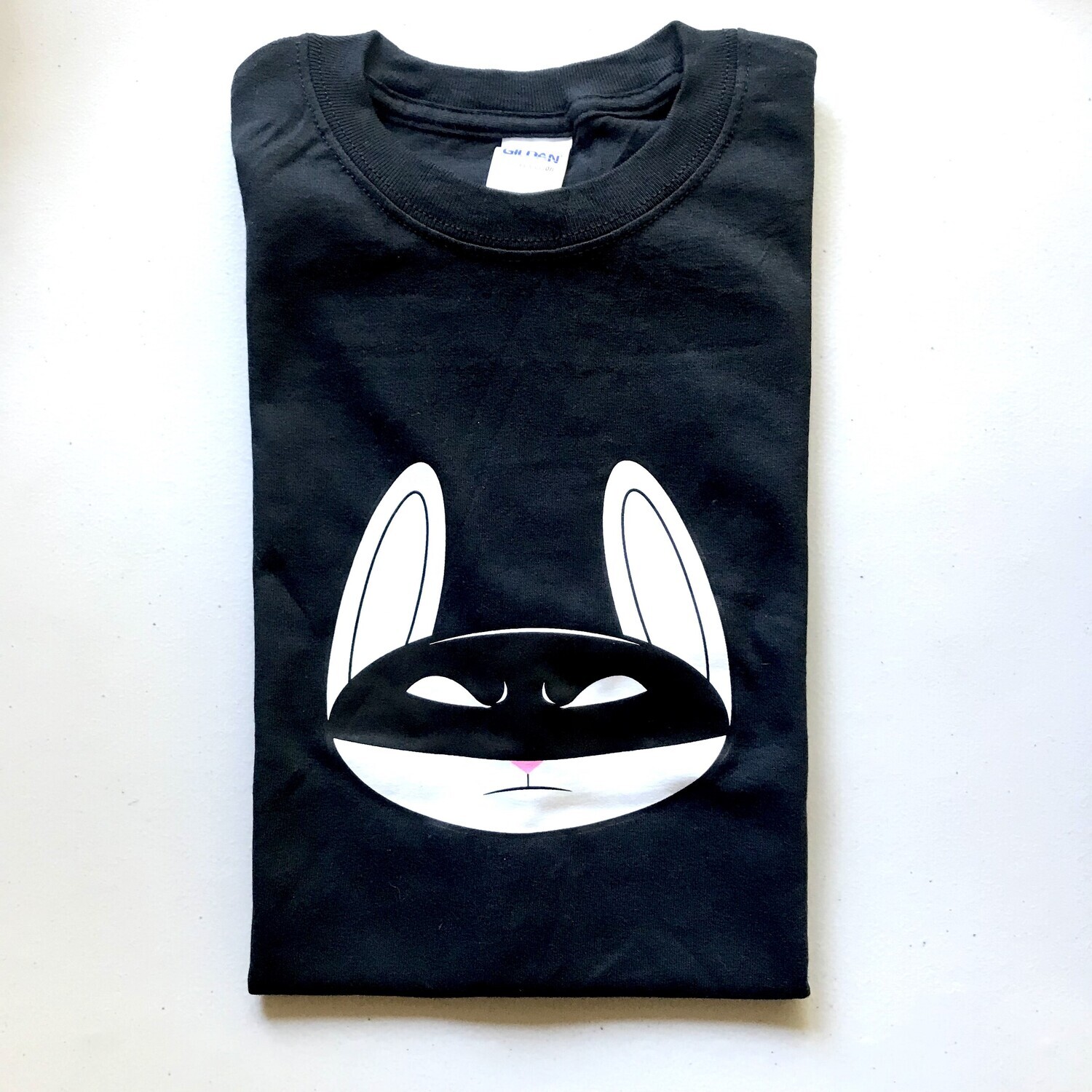 Ninja Bunny Assassin T-Shirt Black, Size SMALL