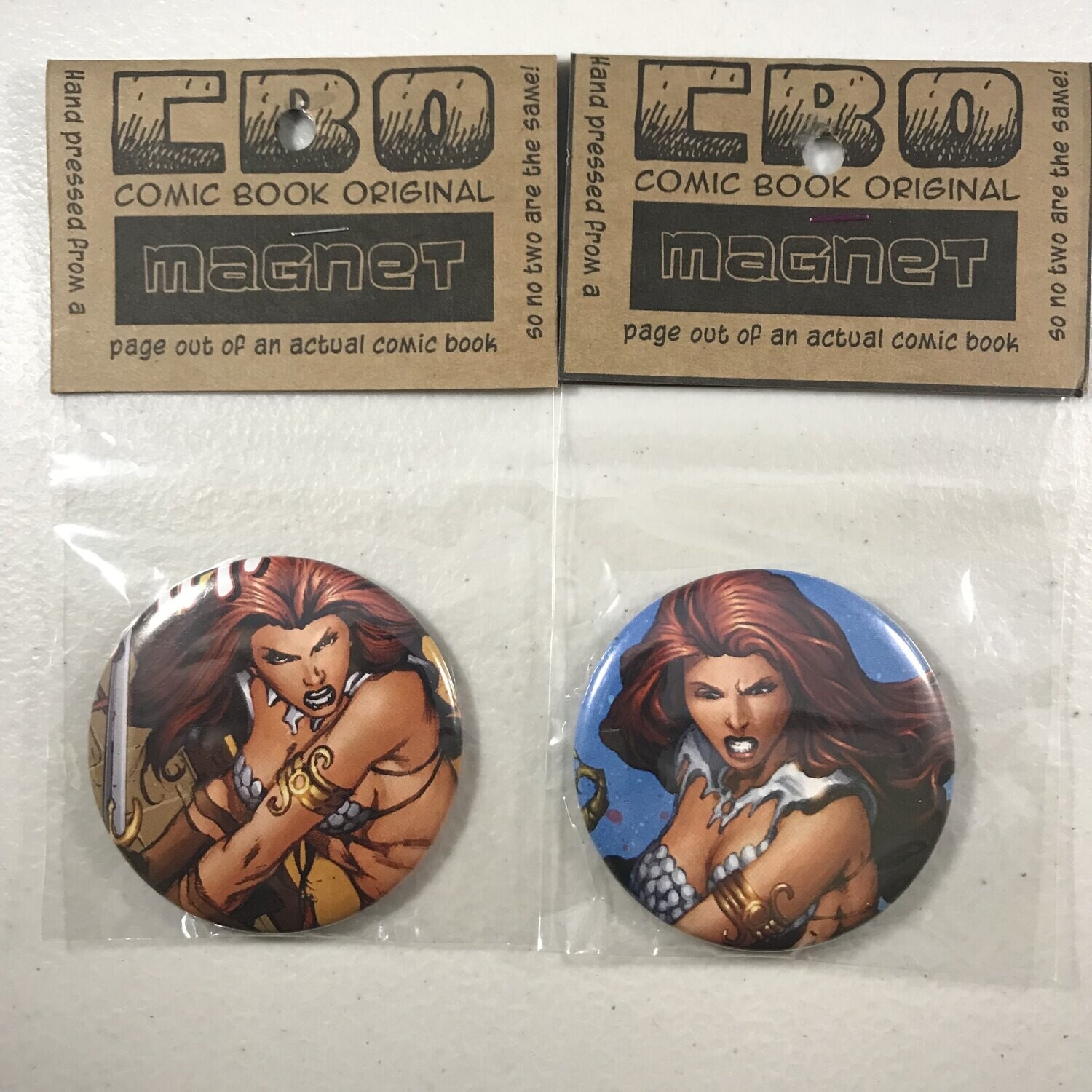 Red Sonja Magnet set of 2