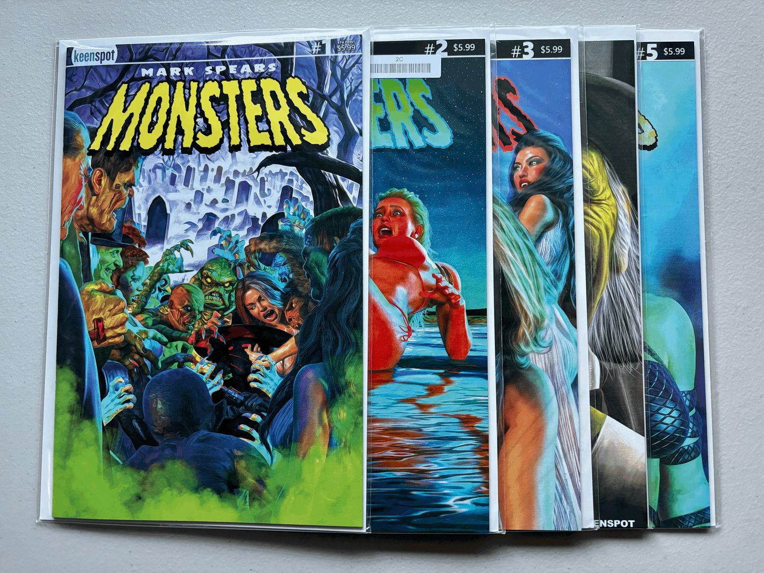 Mark Spears Monsters 1-5
