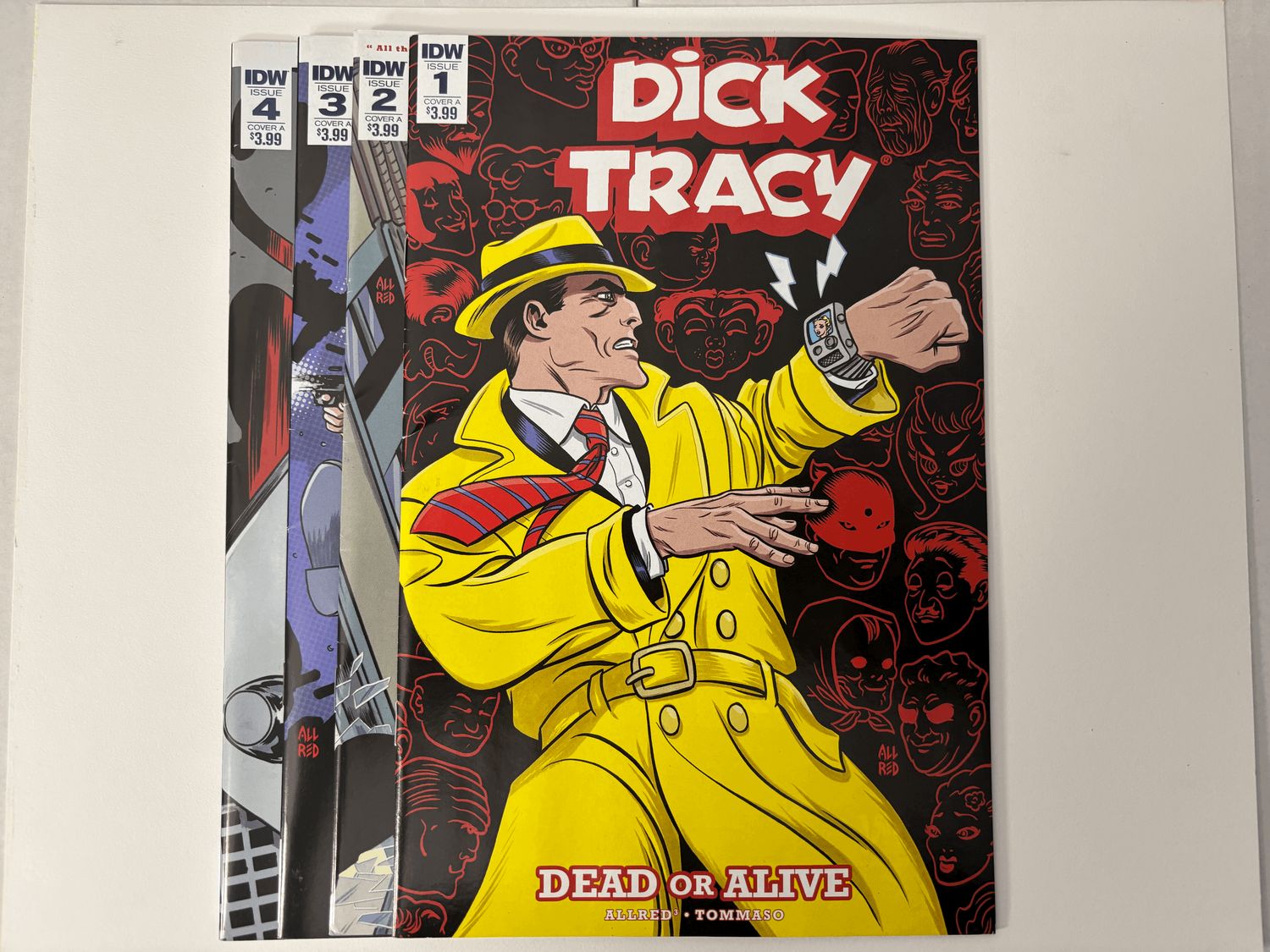 Dick Tracy 1-4 IDW, Mike Allred