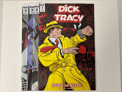 Dick Tracy 1-4 IDW, Mike Allred