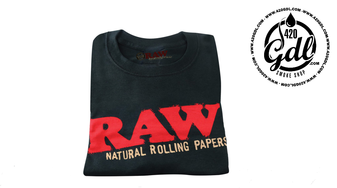 Camiseta Raw Black Rolling Papers