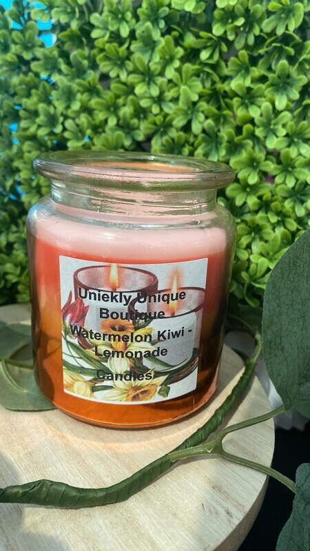 Watermelon Kiwi- Lemonade Candles