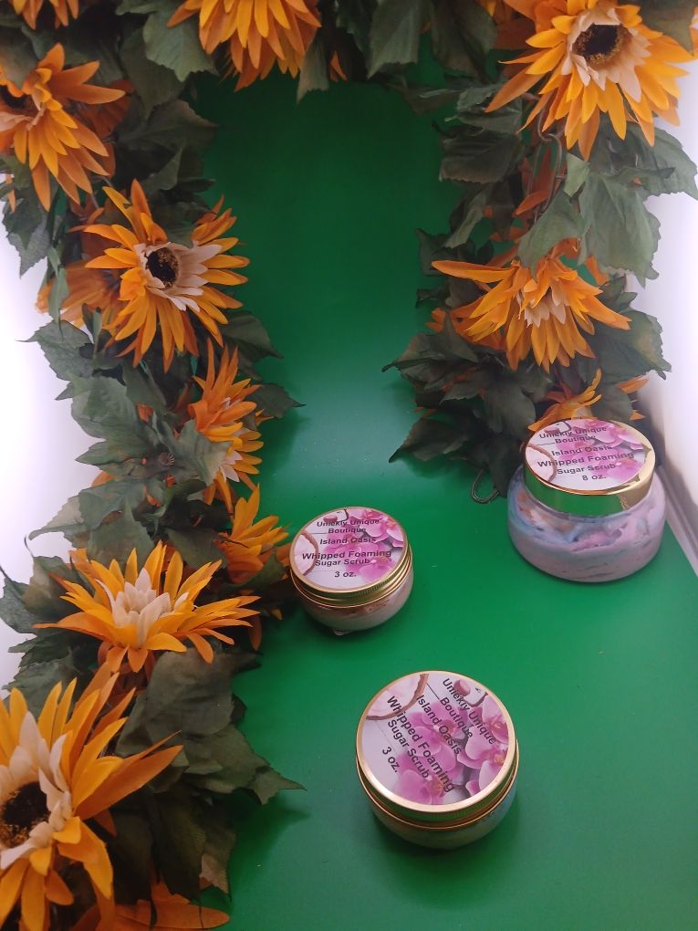 Island Oasis  Foaming Sugar Scrub