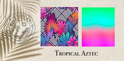 Tropical Aztec Towel