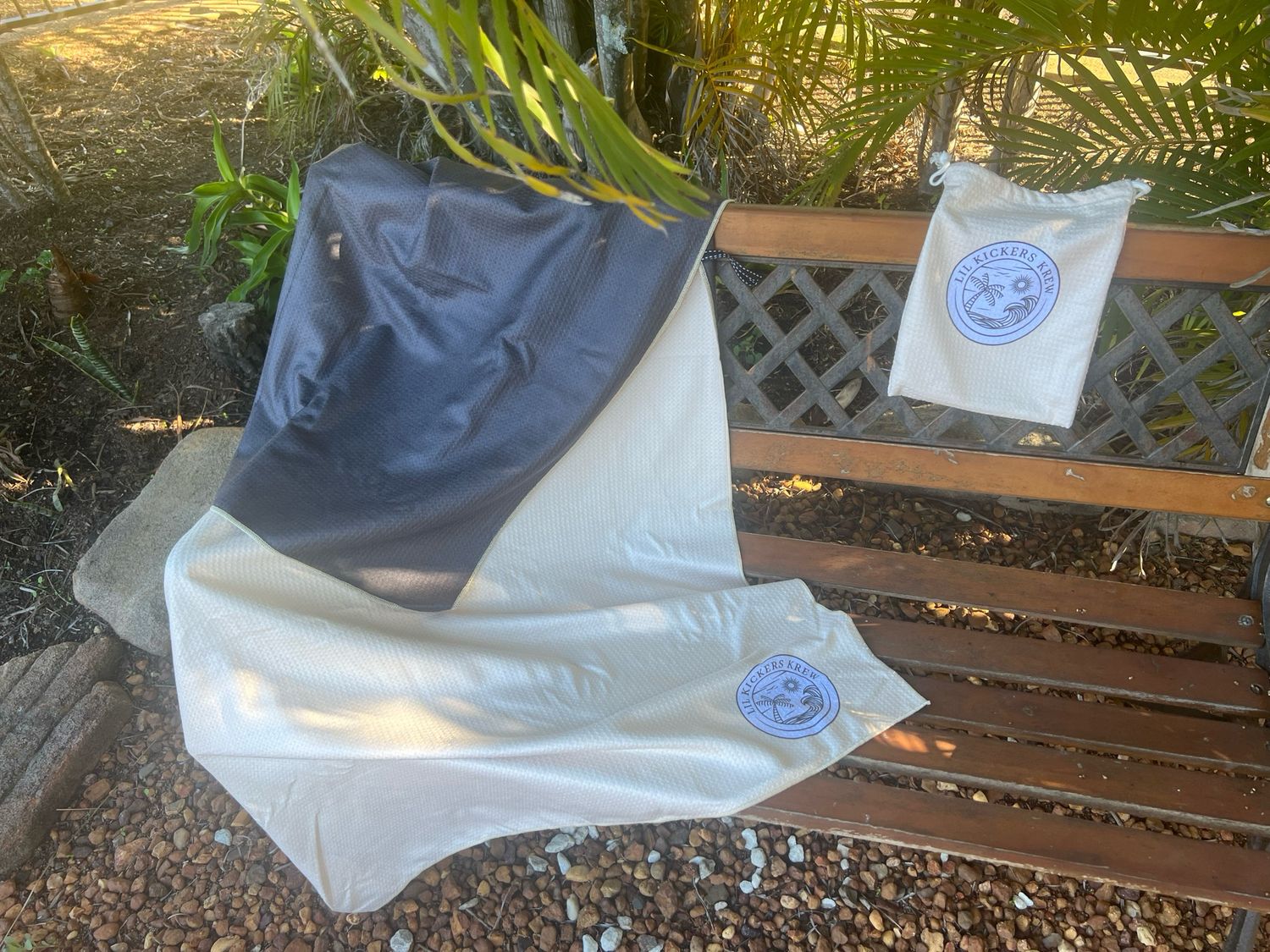 Black sands Towel