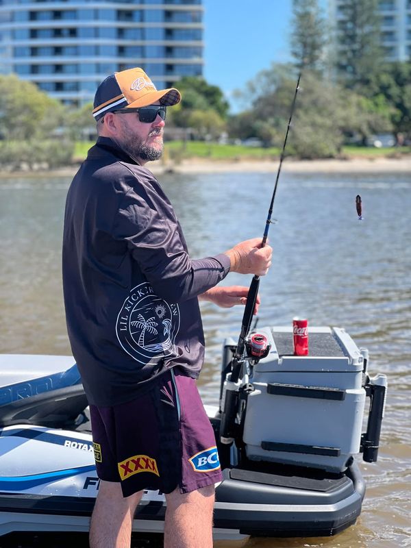 Black Fishing Shirt