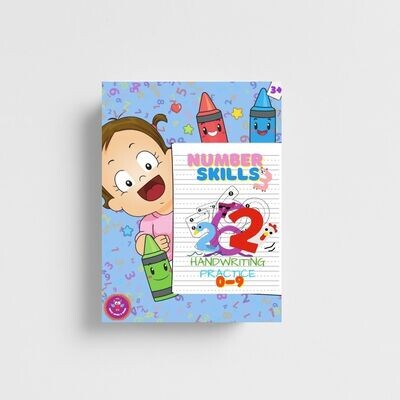 My Numbers tracing activity practice sheets