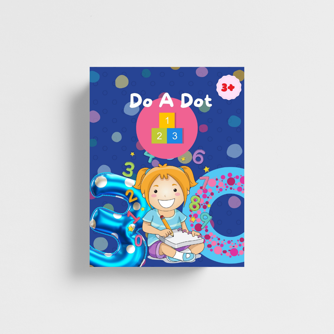 My 123 Do a Dot Numbers Coloring Activity sheets