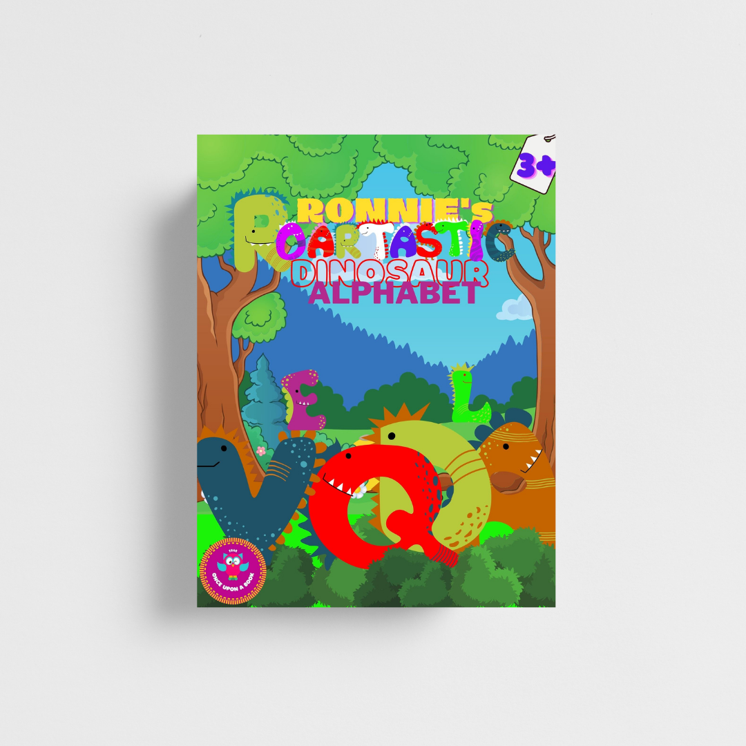 Ronnie's Roartastic Dinosaur Coloring Book