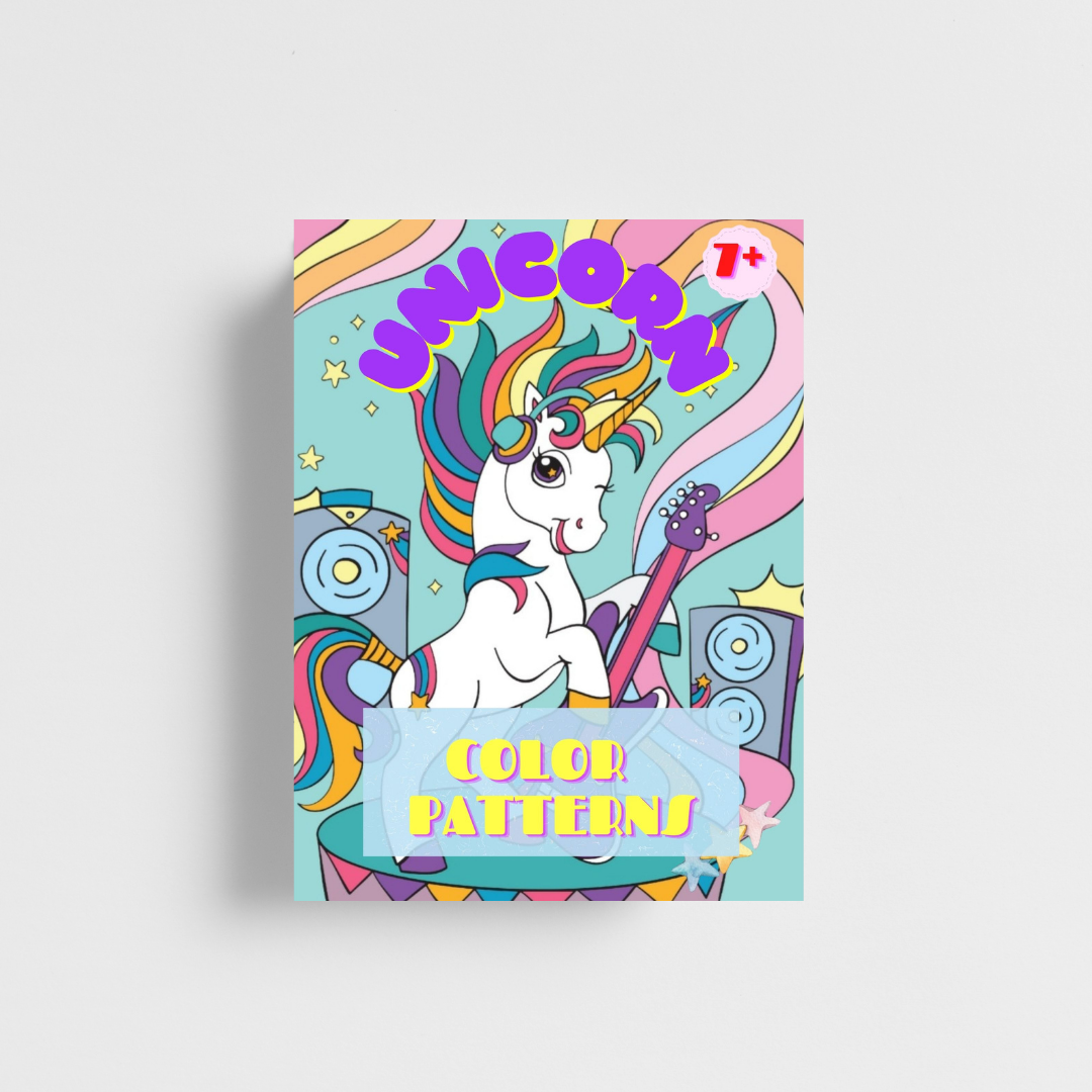 My Unicorn Pattern Coloring sheets