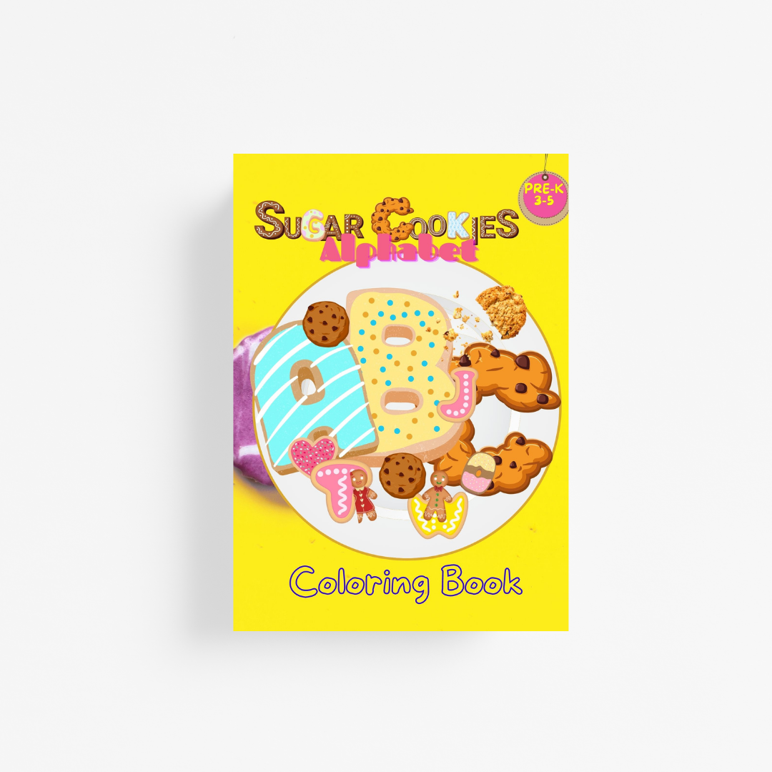 My Sugar Cookie Alphabet Coloring Sheets