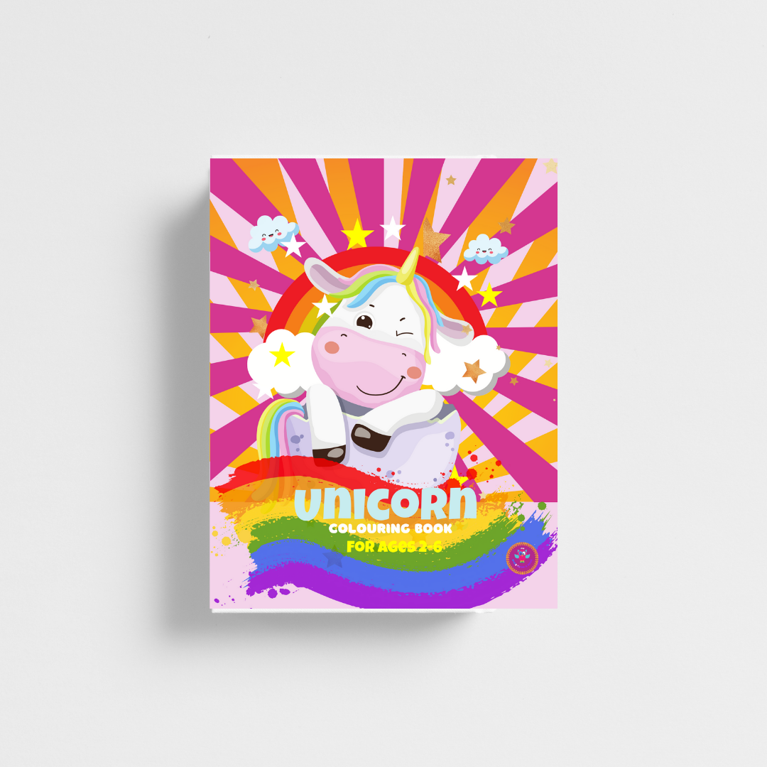 My Unicorn easy Coloring sheets