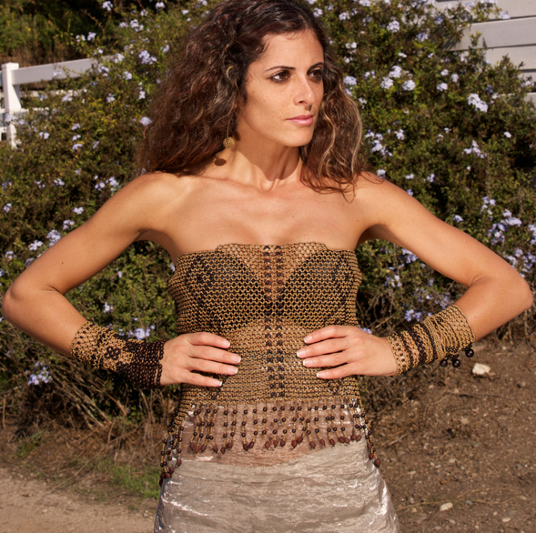NUWA BEADED CORSET