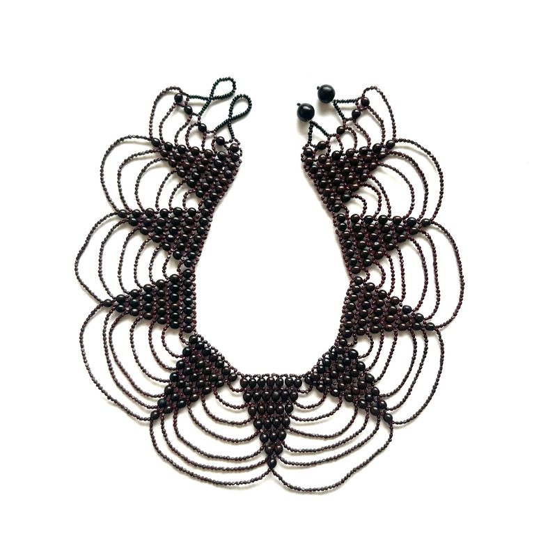 ETSA COLLAR BEADED NECKLACE TUJU
