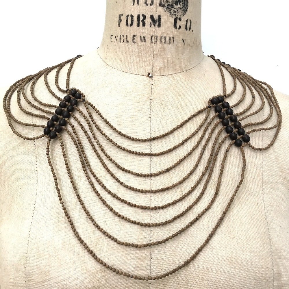 YUMI WATERFALL BEADED NECKLACE