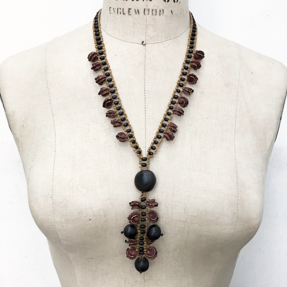 AWAJUN BAKI BEADED NECKLACE MALAS