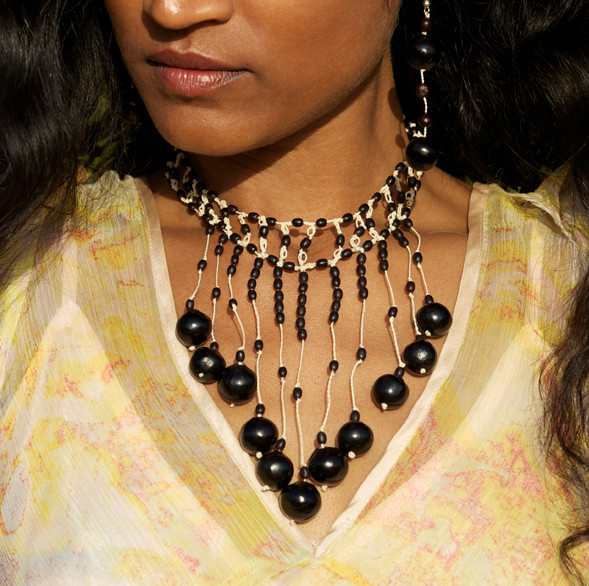 KANGO DOUBLE BEADED NECKLACE