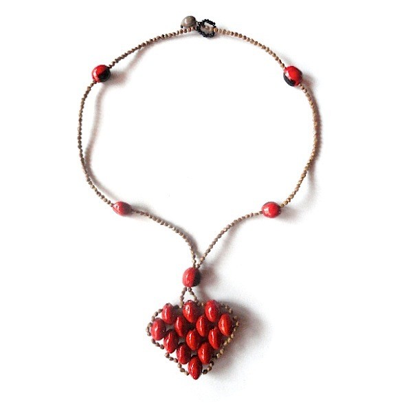 AWAJUN LUCKY HEART NECKLACE