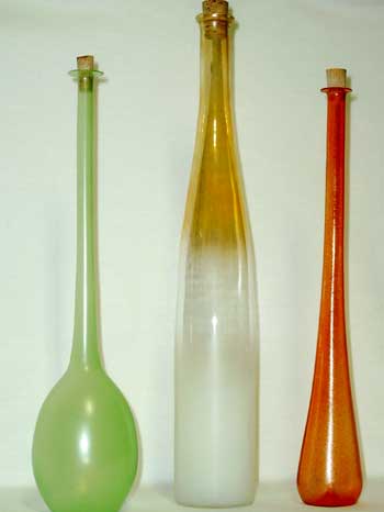 Sticle colorate, cadouri vesele