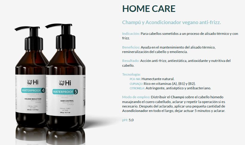 Kit Waterproof Home Care- Hi Hair Care