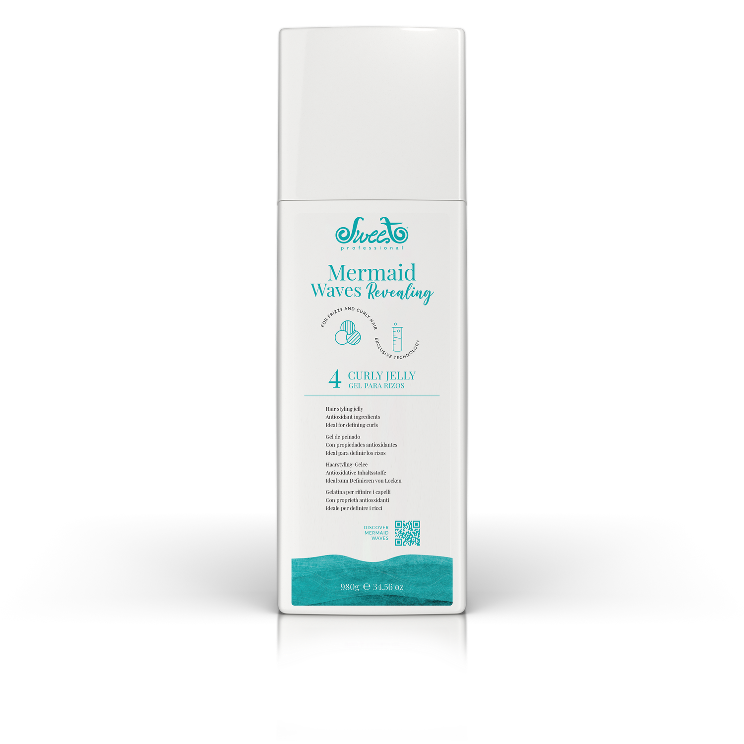 Mermaid Waves Curly Jelly
