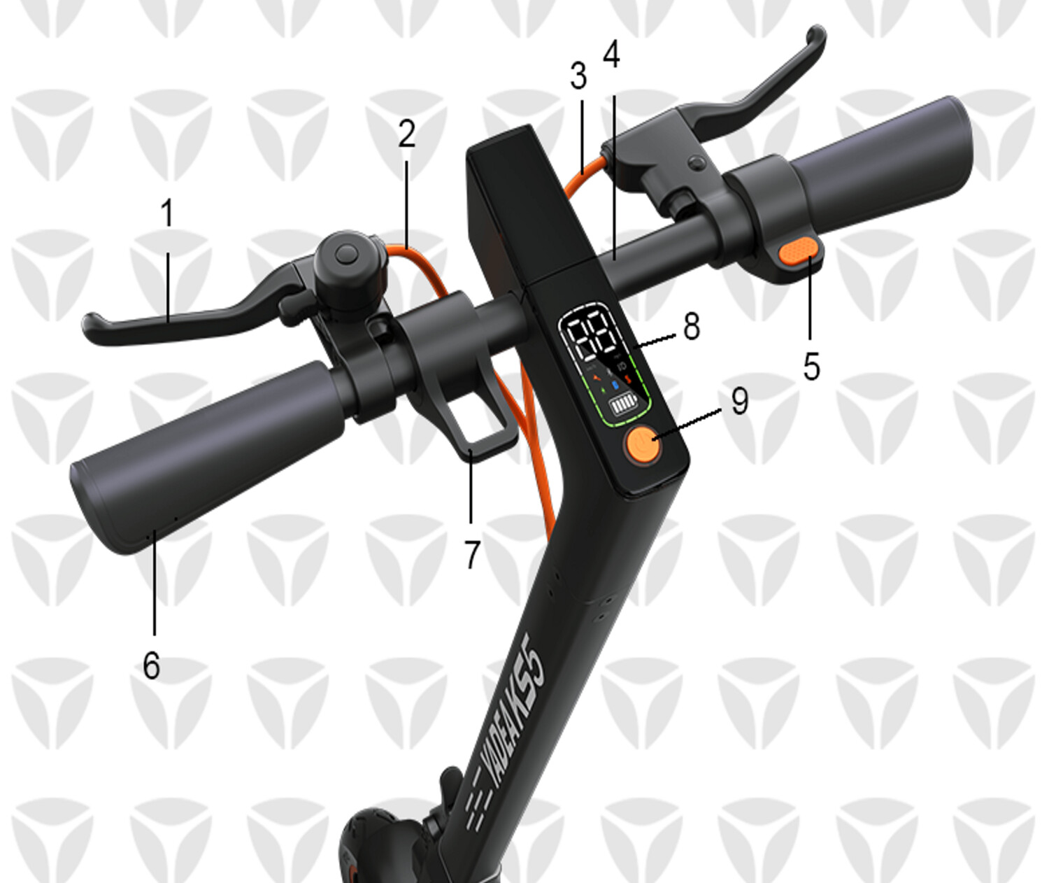 RECAMBIO YADEA KS5/KS5PRO - FIGURA 2