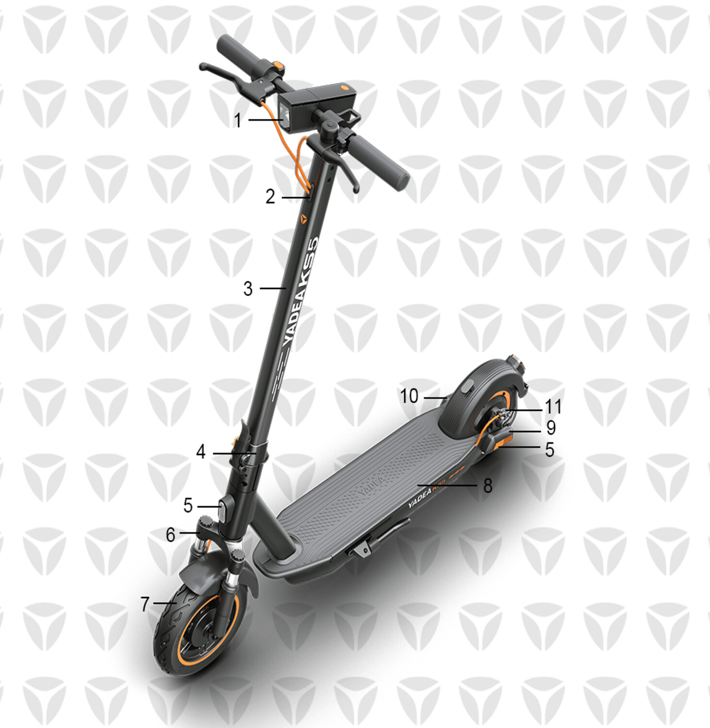 RECAMBIO YADEA KS5/KS5PRO - FIGURA 1