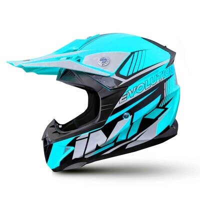 CASCO NIÑO IMR MX - AZUL - GAMA EVOLUTION