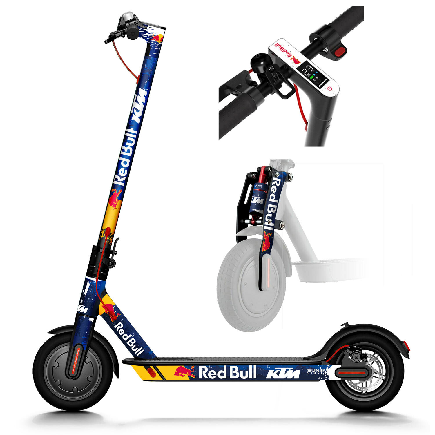 Vinilo Redbull X KTM para Xiaomi (Azul)