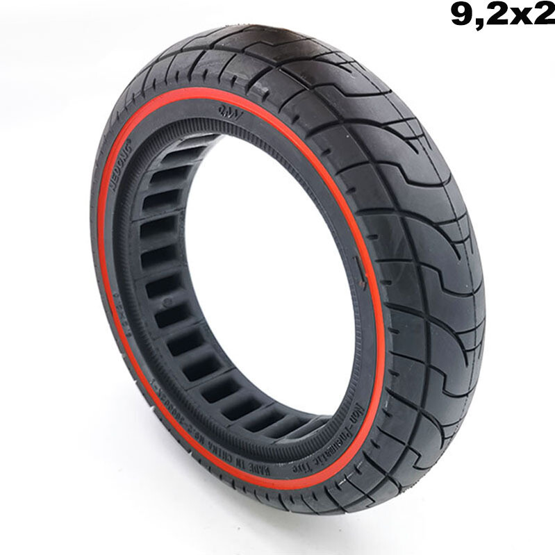 Rueda maciza ultraligera 9,2×2 – linea Roja