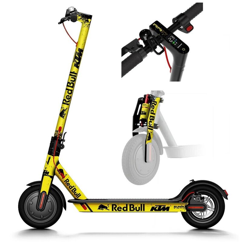 Vinilo Redbull X KTM para Xiaomi (Amarillo)