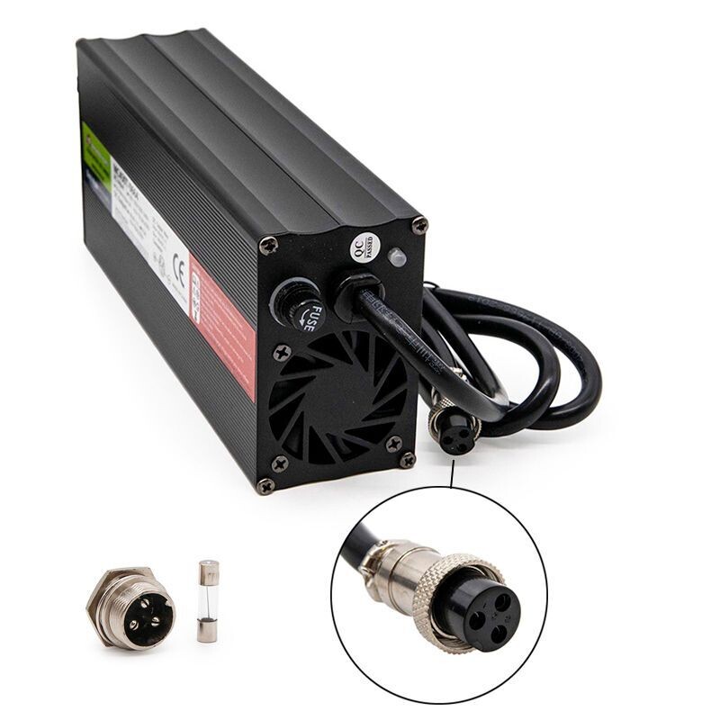 Cargador rápido 60V 6,5A conector GX16 – original Minimotors Dualtron