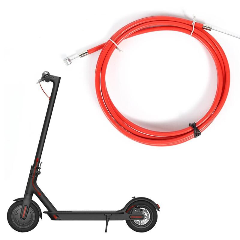 CABLE DE FRENO XIAOMI CON FUNDA ROJA  - M365 -1S