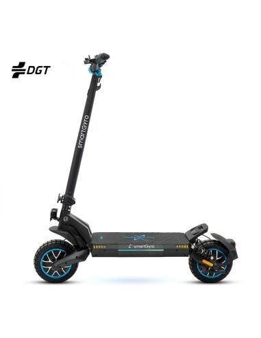 Patinete eléctrico - SmartGyro CROSSOVER DUAL Max LR Certificado