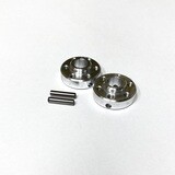 8mm Narrow Hub, Aluminum, Tight Fit