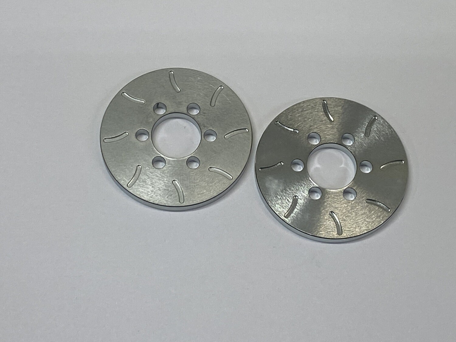 Scale Brake Rotors, Style: 38mm dia Brass (1.9&quot; wheels)