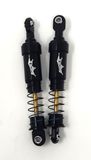 Dlux Short Shocks 92mm (Pair), Color: Black