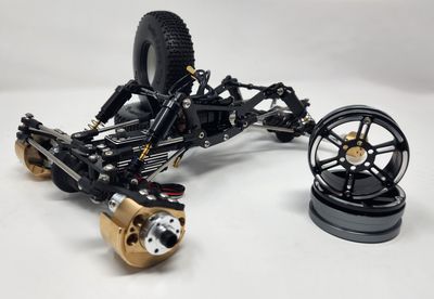 La Perra Loca Kit Car, Mini Class, Color options: Black Wheels, Black Shocks