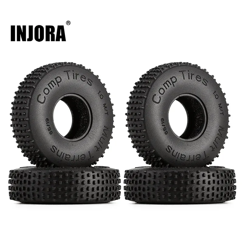 INJORA 1.0&quot; Comp Pin Tires (4) (65*19mm)