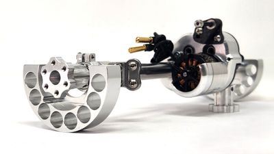 Rear weight hanger for SuperLite axles