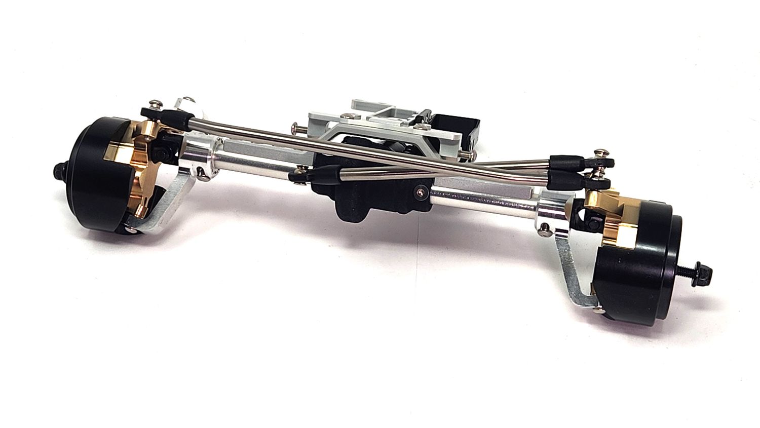 DX44 Portal Wide Front Axle (Capra Width), Assembled?: Unassembled, Knuckle weight: Scaler